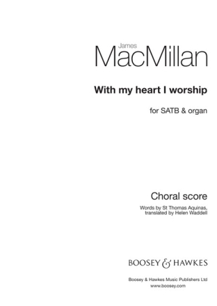 With my heart I worship