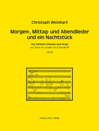 Morgen-, Mittag- und Abendlieder und ein Nachtst�ck