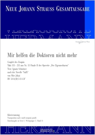 Der Zigeunerbaron - Mir helfen die Doktoren nicht mehr ( 13-1)