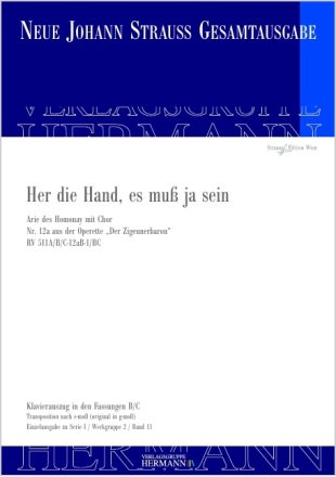 Der Zigeunerbaron - Her die Hand, es mu� ja sein (Nr. 12a)