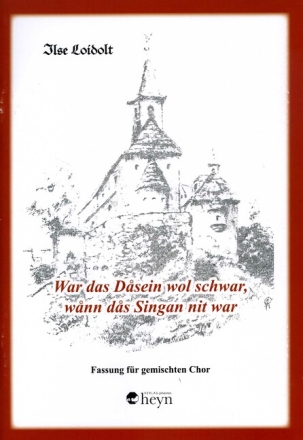 War das dasein wol schwar wann das singen nit war