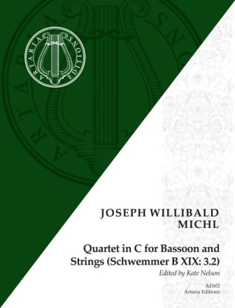 Quartett in C f�r Fagott und Streicher