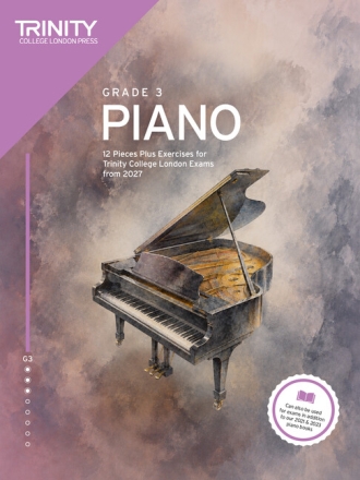 Piano Exam Pieces Plus Exercises from 2027: Grade 3