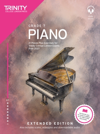 Piano Exam Pieces Plus Exercises from 2027: Grade 7: Extended Edition