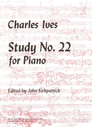 Study no.22 for piano