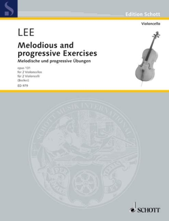 Melodische und progressive �bungen op.131 f�r 2 Violoncelli Stimmen