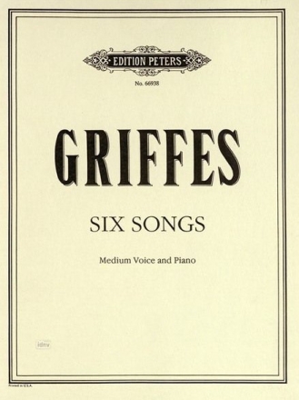 Six songs for medium voice and piano (dt/en)