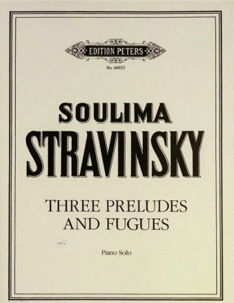 Three preludes and fugue (1982) for piano solo
