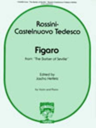 FIGARO FOR VIOLIN AND PIANO THE BARBER OF SEVILLE