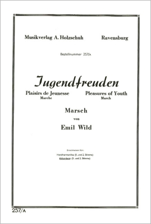 JUGENDFREUDEN MARSCH FUER AKKORDEON    2STIMMEN