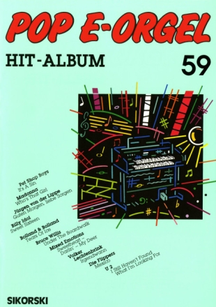 POP E-ORGEL HIT-ALBUM BAND 59