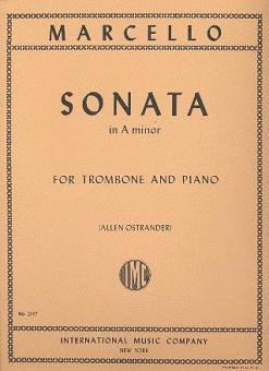 Sonata a minor for trombone and piano