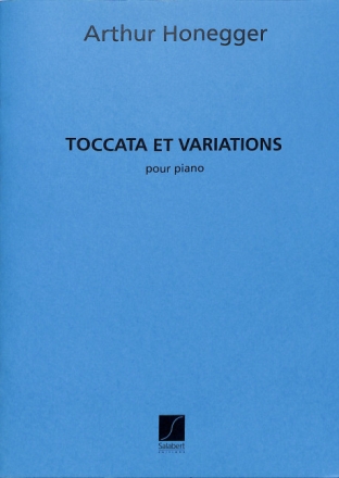 Toccata et variations 1916 pour piano