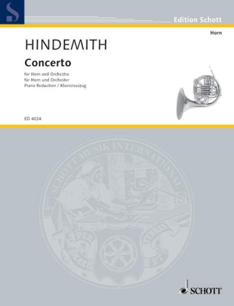 Konzert f�r Horn und Orchester f�r Horn und Klavier
