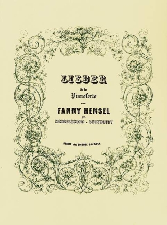 4 Lieder op.2 und 4 Lieder op.6 und eine Pastorella f�r Klavier