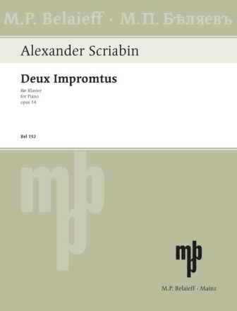 2 Impromptus op.14 f�r Klavier