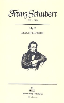 Ausgew�hlte M�nnerch�re Band 2  Partitur