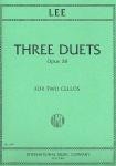 3 Duets op.38 for 2 Violoncellos score