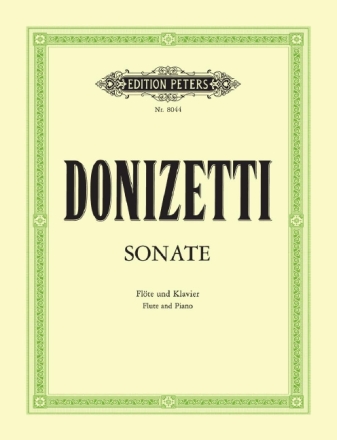 Sonate f�r Fl�te und Klavier