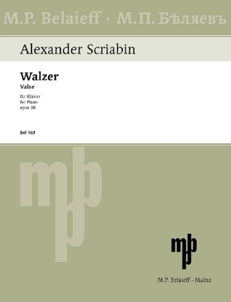 Walzer op.38 f�r Klavier