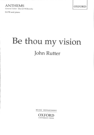 Be thou my Vision for mixed chorus and piano score