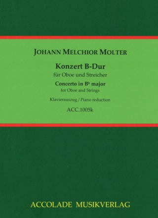 Konzert B-Dur Nr.7 f�r Oboe und Streicher f�r Oboe und Klavier