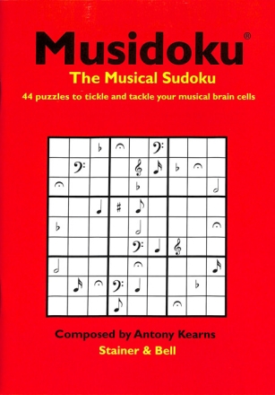 Musidoku op.1 - the musical Sudoku 44 Puzzles
