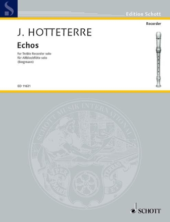 Echoes for alto recorder (flute) solo