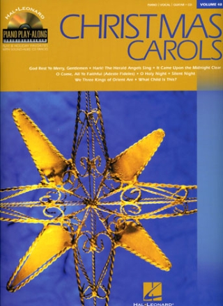 Christmas Carols (+CD) songbook piano/vocal/guitar Piano playalong vol.48