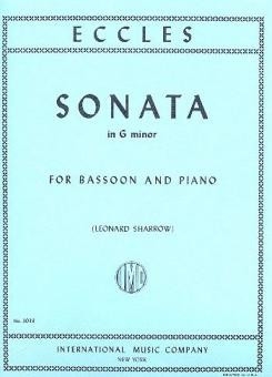 Sonate g-Moll f�r Fagott und Klavier