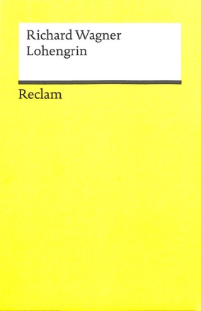 Lohengrin  Libretto (dt)