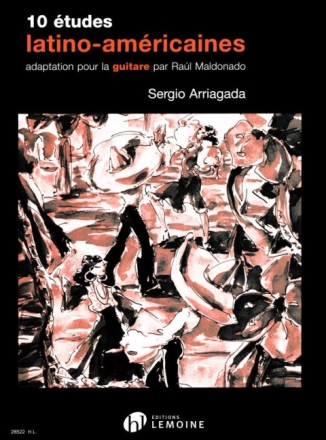 10 �tudes latino-americaines vol.1 pour guitare