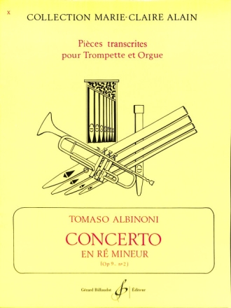 Concerto r� mineur no.2 op.9 pour trompette et piano .