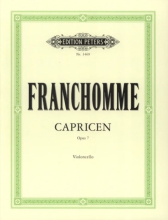 12 Caprice-Et�den  op.7 f�r Violoncello