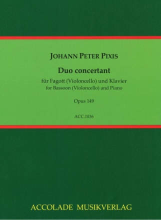 Duo concertant op.149 f�r Violinoncello und Klavier