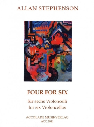 Four for six f�r 6 Violoncelli Partitur und Stimmen