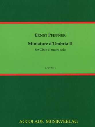 Miniature d'Umbria 1 und 2 f�r Oboe