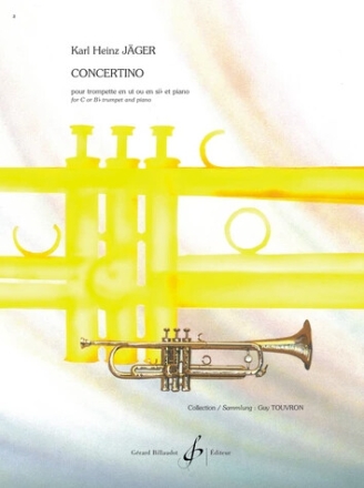 Concertino pour trompette en ut ou sib et piano