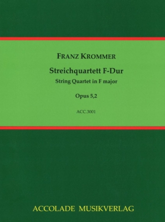 Streichquartett F-Dur op.5,2 Partitur und Stimmen
