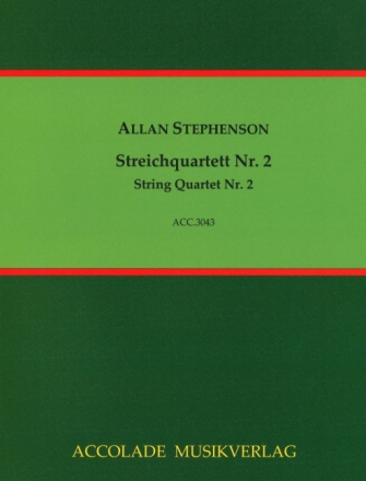 Streichquartett Nr.2 Partitur und Stimmen