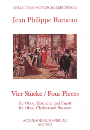 4 St�cke f�r Oboe, Klarinette und Fagott Partitur und Stimmen