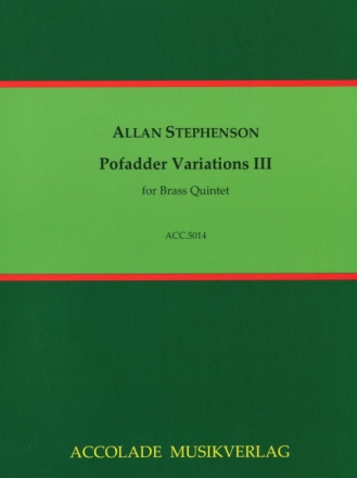 Pofadder Variations III f�r 2 Trompeten, Horn, Posaune und Tuba Partitur und Stimmen