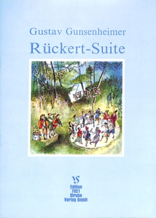 R�ckert-Suite f�r Sprecher und Tasteninstrument, Instrumental-Ensemble oder Orchester Klavierausgabe (Direktionsstimme)