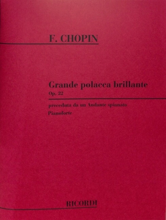 Grande polacca brillante op.22 per pianoforte
