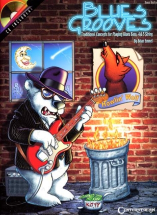 Blues Grooves (+CD): for bass-guitar