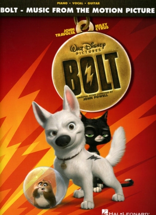 Bolt: Music from the Disney Motion Picture piano/vocal/guitar