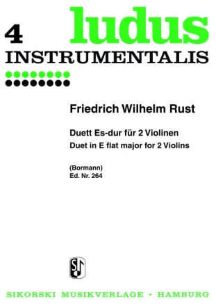 Duett Es-Dur f�r 2 Violinen Stimmen