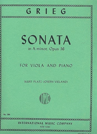 Sonate a-Moll op.36 f�r Viola und Klavier
