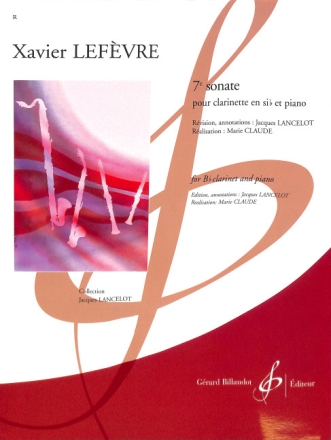 Sonate no.7 pour clarinette et piano