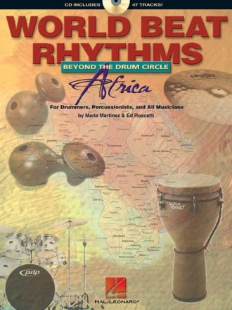 World Beat Rhythms Africa (+CD) for drums Beyond the Drum Circle